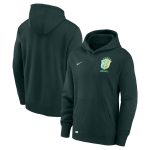 brazil national team nike youth club fleece pullover hoodie – green Collection – Brazil World Cup Jerseys and T-Shirts