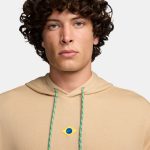 brazil women8217s national team nike club fleece pullover hoodie – tan Collection – Brazil World Cup Jerseys and T-Shirts