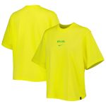 brazil women8217s national team nike women8217s fearless top – yellow Collection – Brazil World Cup Jerseys and T-Shirts