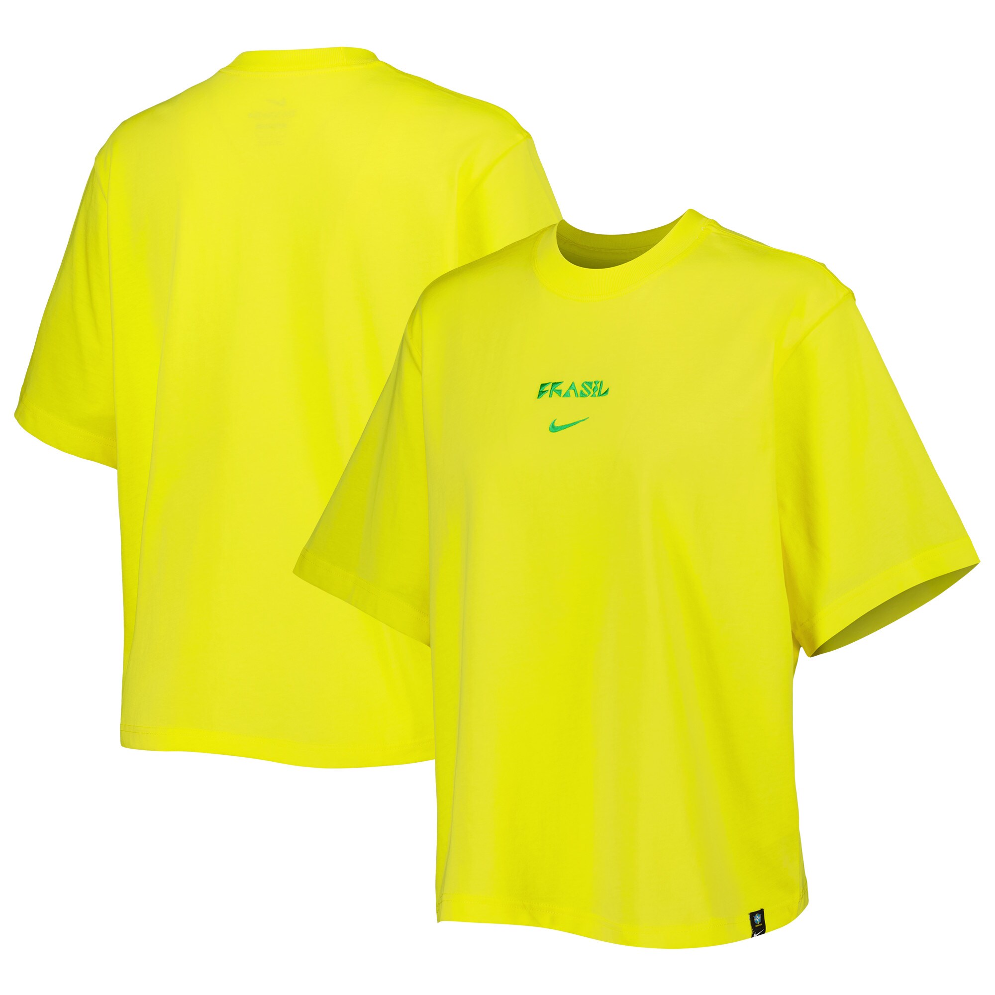 brazil women8217s national team nike women8217s fearless top – yellow Collection – Brazil World Cup Jerseys and T-Shirts