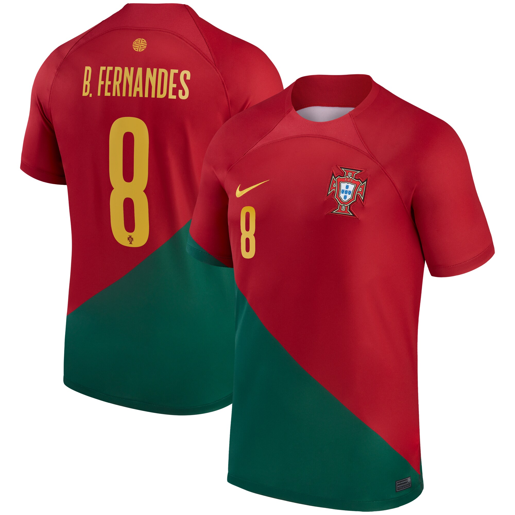 bruno fernandes portugal national team nike 202223 home breathe stadium replica player jersey – red Collection – Brazil World Cup Jerseys and T-Shirts