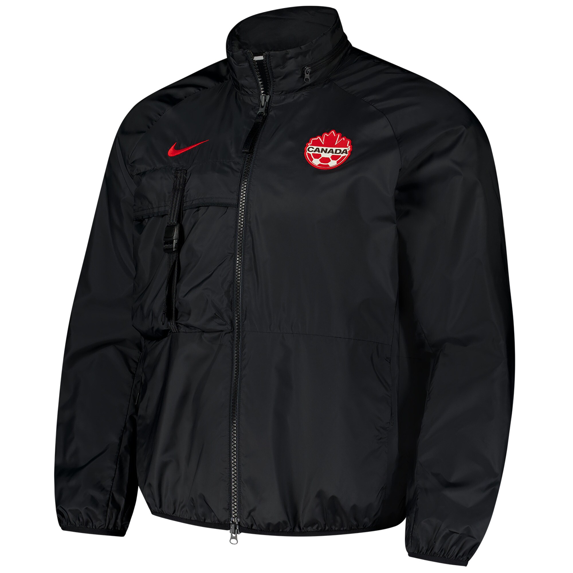 canada soccer nike 2024 halo anthem full-zip jacket – black Collection – Brazil World Cup Jerseys and T-Shirts