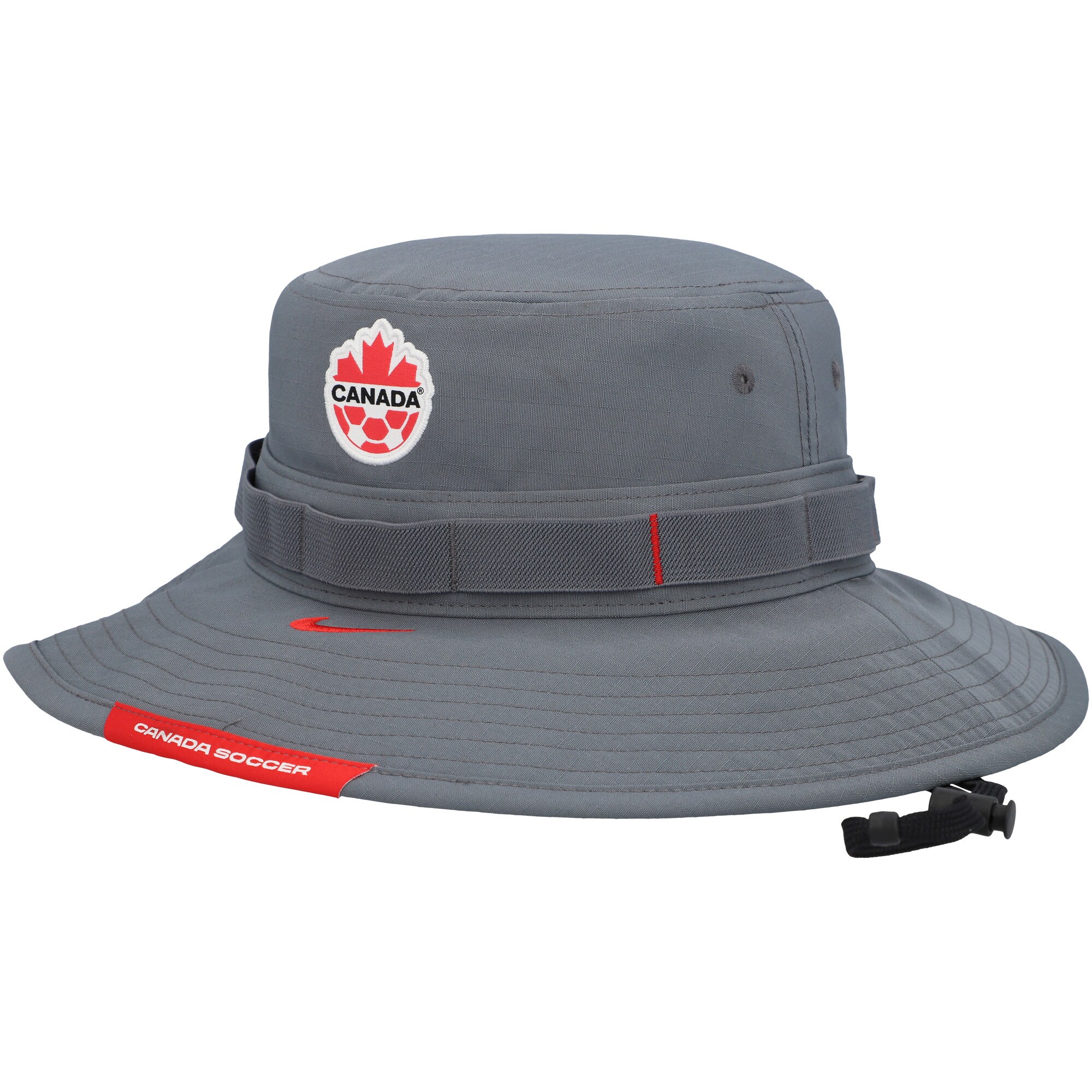 canada soccer nike boonie tri-blend performance bucket hat – gray Collection – Brazil World Cup Jerseys and T-Shirts
