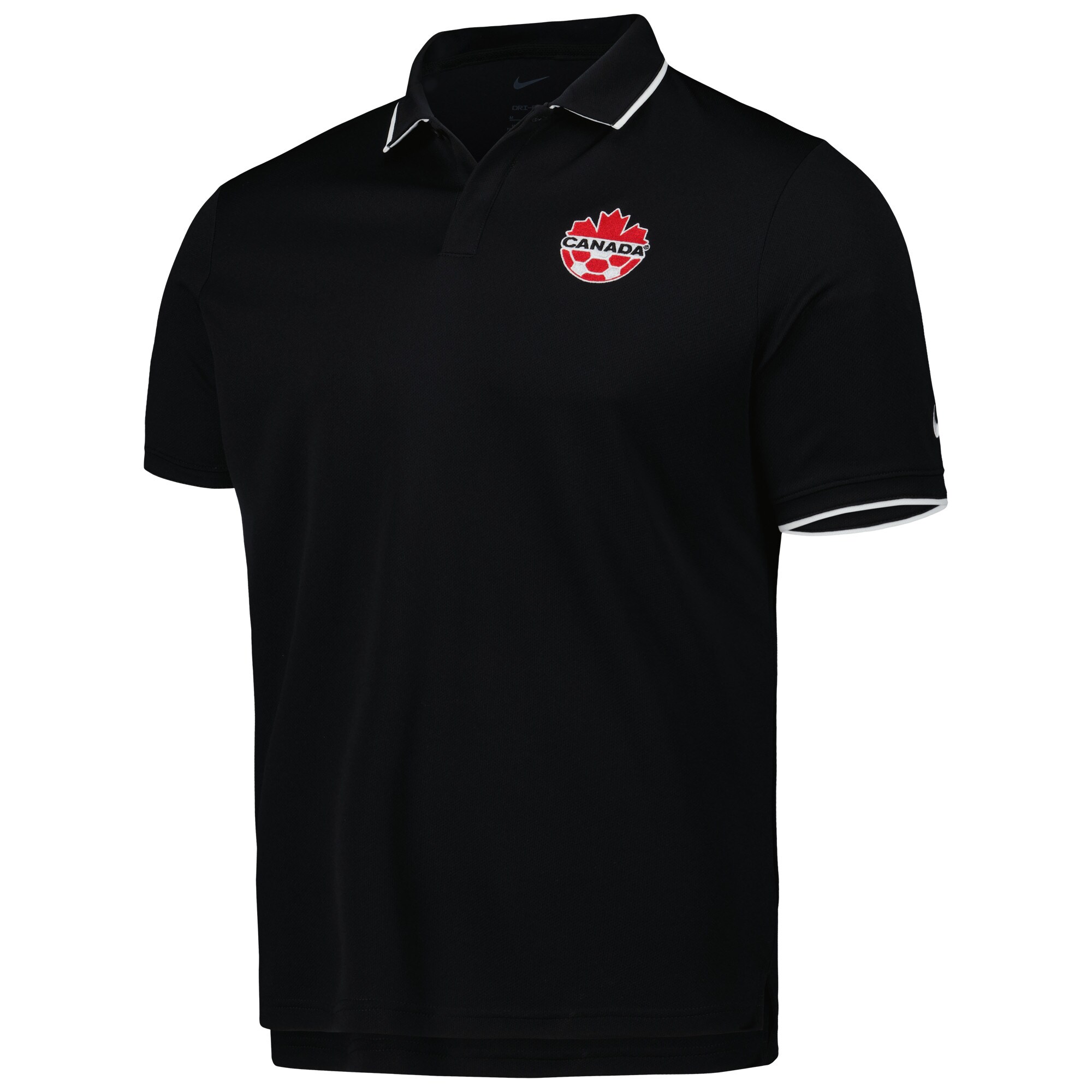 canada soccer nike collegiate polo – black Collection – Brazil World Cup Jerseys and T-Shirts