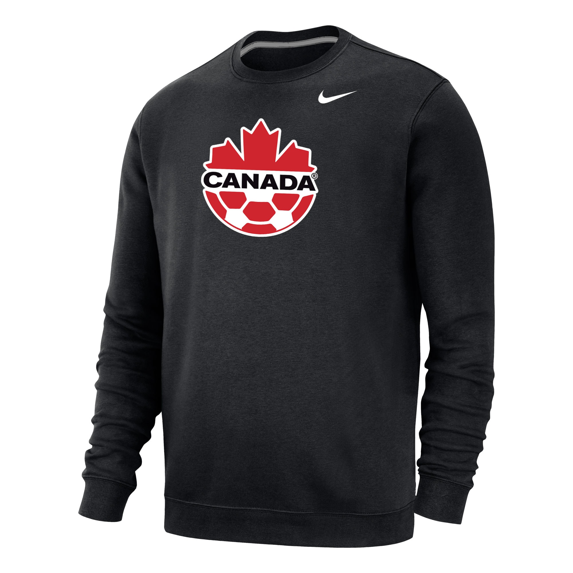 canada soccer nike fleece pullover sweatshirt – black Collection – Brazil World Cup Jerseys and T-Shirts