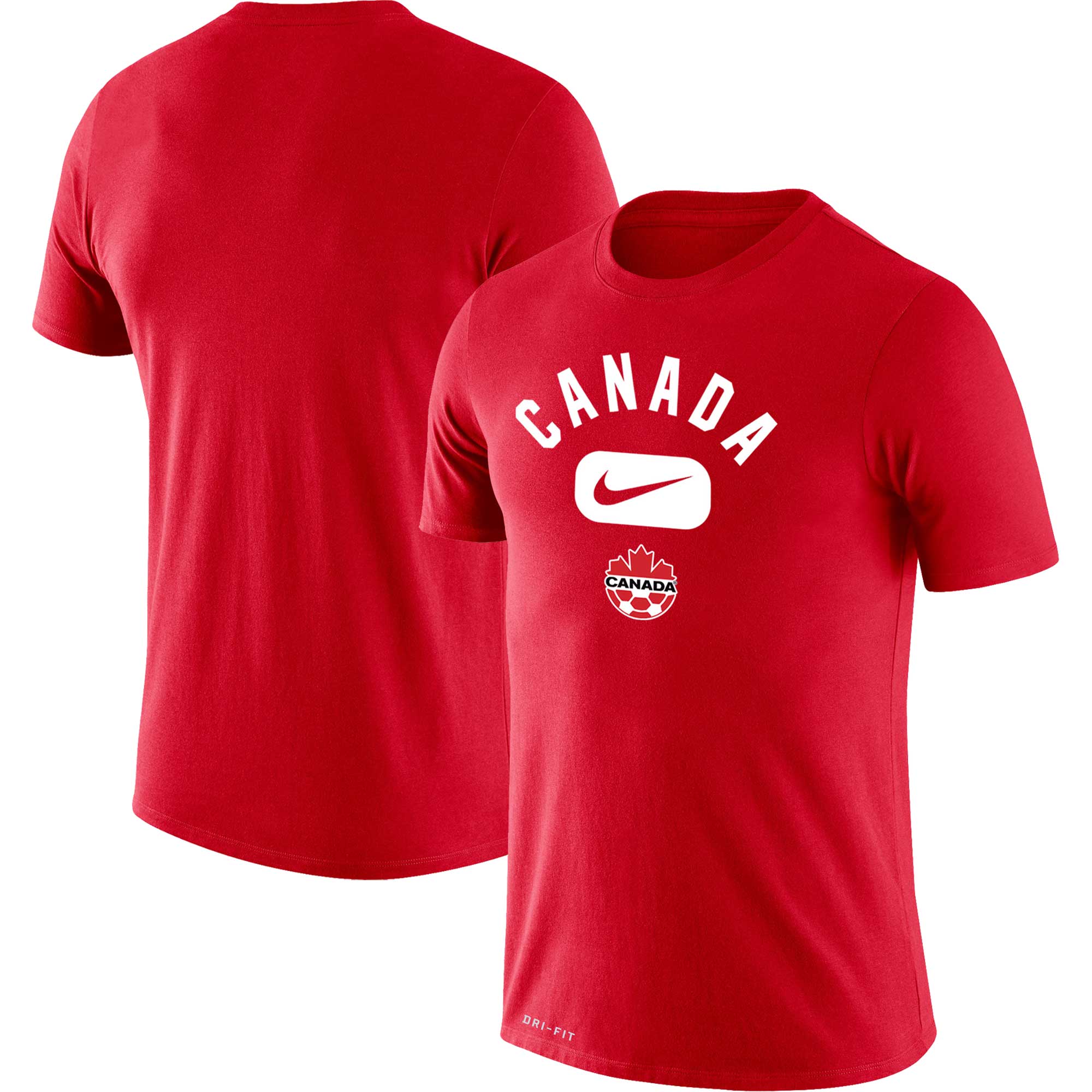 canada soccer nike lockup legend performance t-shirt – red Collection – Brazil World Cup Jerseys and T-Shirts