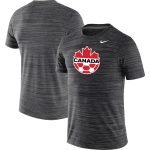 canada soccer nike primary logo velocity legend performance t-shirt – black Collection – Brazil World Cup Jerseys and T-Shirts
