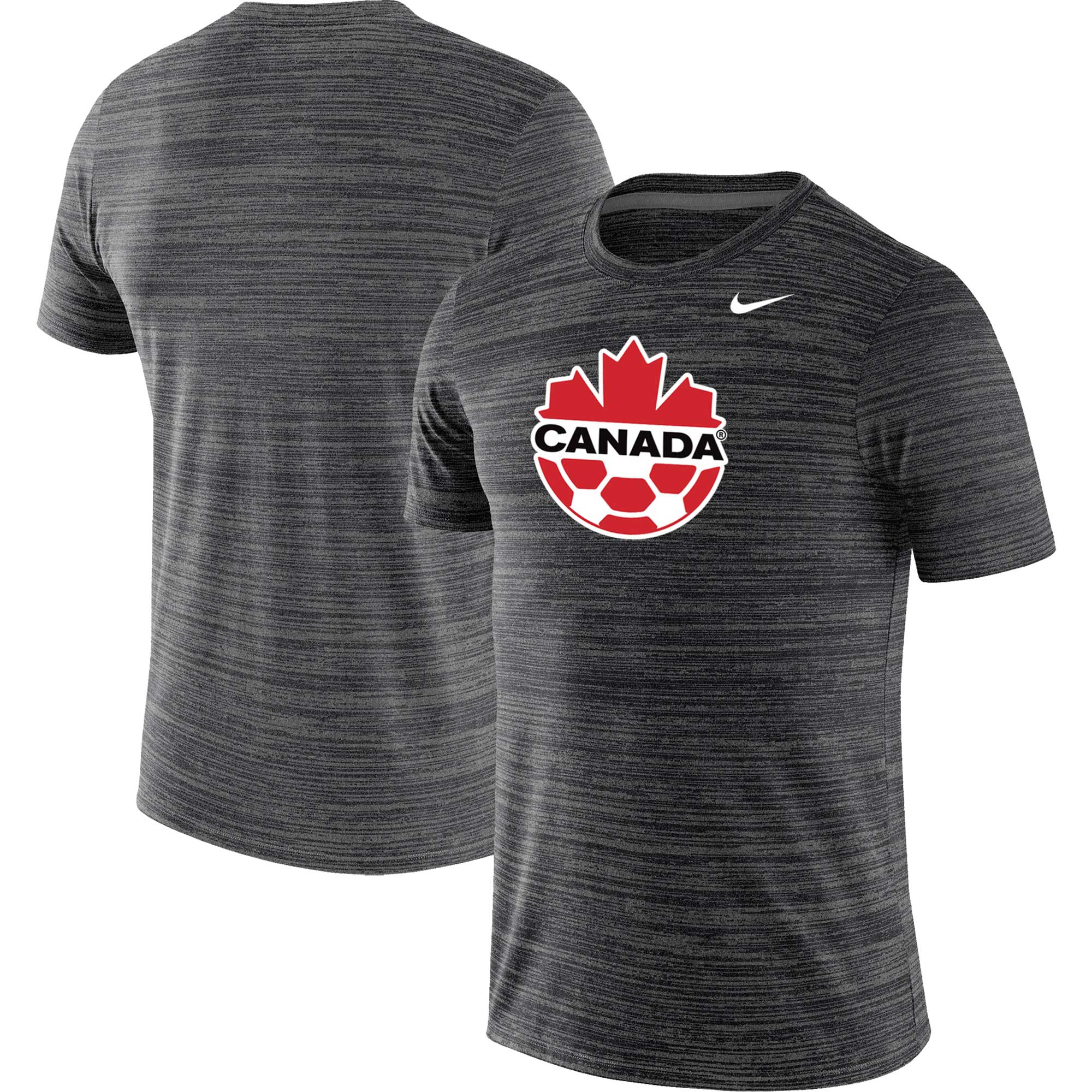 canada soccer nike primary logo velocity legend performance t-shirt – black Collection – Brazil World Cup Jerseys and T-Shirts