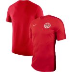 canada soccer nike training top – red Collection – Brazil World Cup Jerseys and T-Shirts