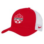 canada soccer nike unisex rise adjustable trucker hat – red Collection – Brazil World Cup Jerseys and T-Shirts