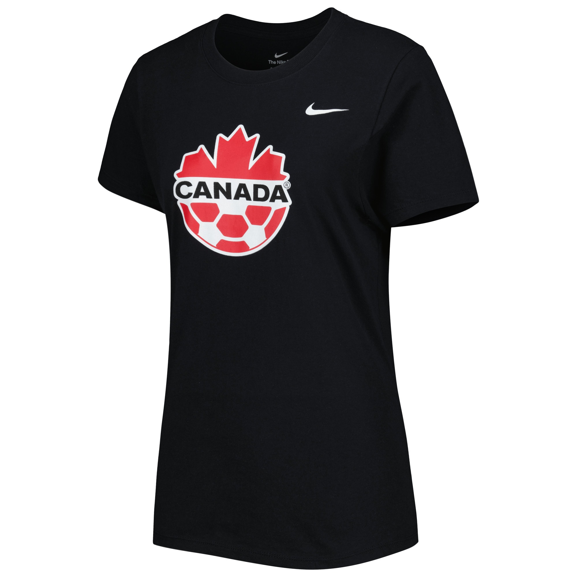 canada soccer nike women8217s club crest t-shirt – black Collection – Brazil World Cup Jerseys and T-Shirts