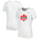 canada soccer nike women8217s legend performance t-shirt – white Collection – Brazil World Cup Jerseys and T-Shirts