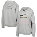 canada soccer nike women8217s lockup varsity fleece raglan pullover hoodie – heather gray Collection – Brazil World Cup Jerseys and T-Shirts