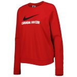 canada soccer nike women8217s lockup varsity tri-blend raglan pullover sweatshirt – red Collection – Brazil World Cup Jerseys and T-Shirts