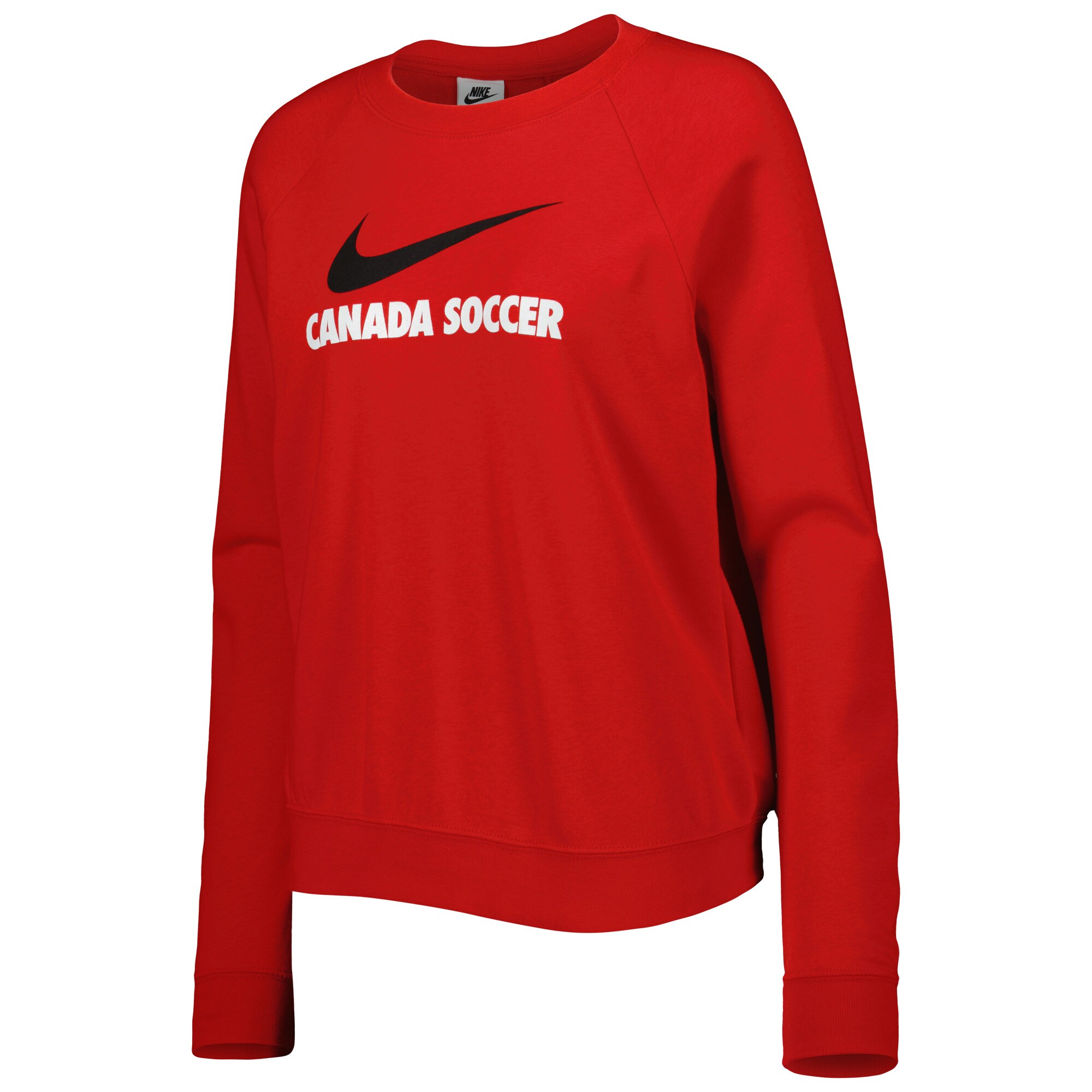 canada soccer nike women8217s lockup varsity tri-blend raglan pullover sweatshirt – red Collection – Brazil World Cup Jerseys and T-Shirts