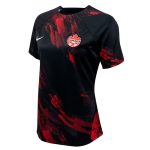 canada women8217s national team nike women8217s 2023 pre-match training jersey – black Collection – Brazil World Cup Jerseys and T-Shirts