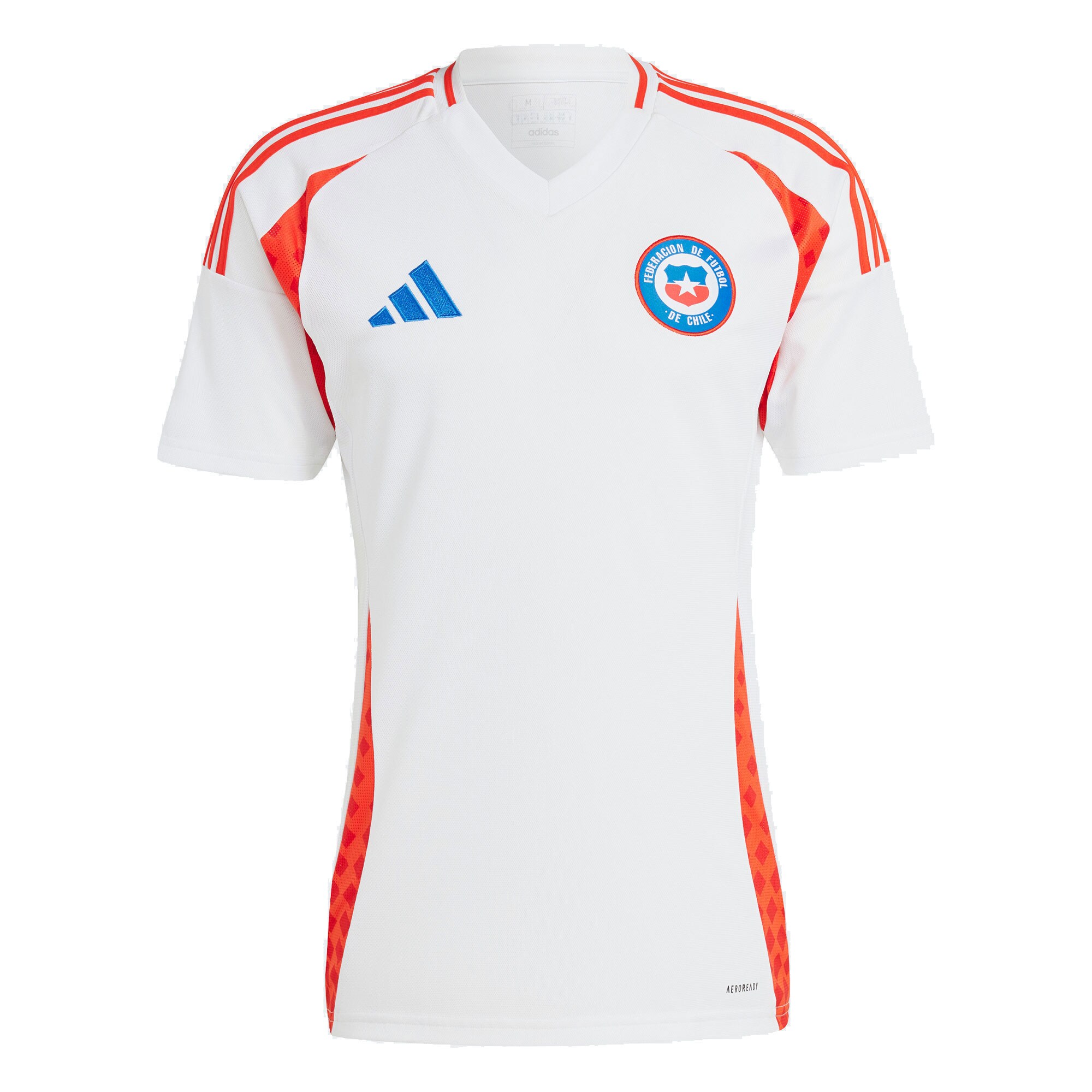 chile national team adidas 2024 away replica jersey – white Collection – Brazil World Cup Jerseys and T-Shirts