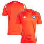 chile national team adidas 2024 home replica jersey – red Collection – Brazil World Cup Jerseys and T-Shirts