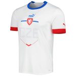 czech republic national team puma 202223 away replica jersey – white Collection – Brazil World Cup Jerseys and T-Shirts