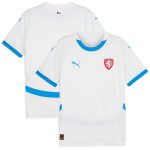 czech republic national team puma 2024 away replica jersey – white Collection – Brazil World Cup Jerseys and T-Shirts