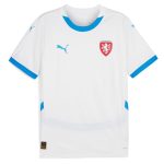 czech republic national team puma 2024 away replica jersey – white Collection – Brazil World Cup Jerseys and T-Shirts