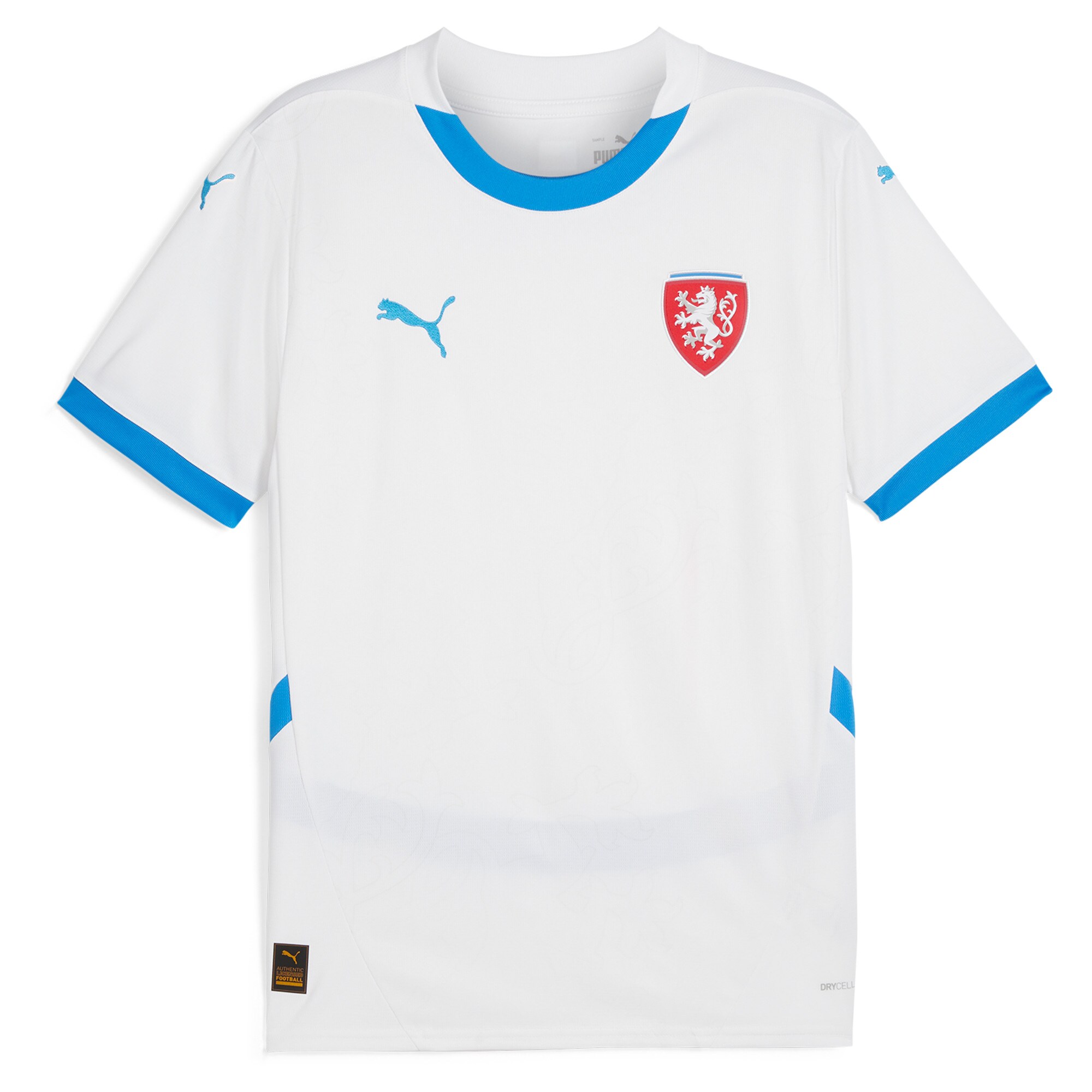 czech republic national team puma 2024 away replica jersey – white Collection – Brazil World Cup Jerseys and T-Shirts