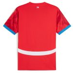 czech republic national team puma 2024 home replica jersey – red Collection – Brazil World Cup Jerseys and T-Shirts