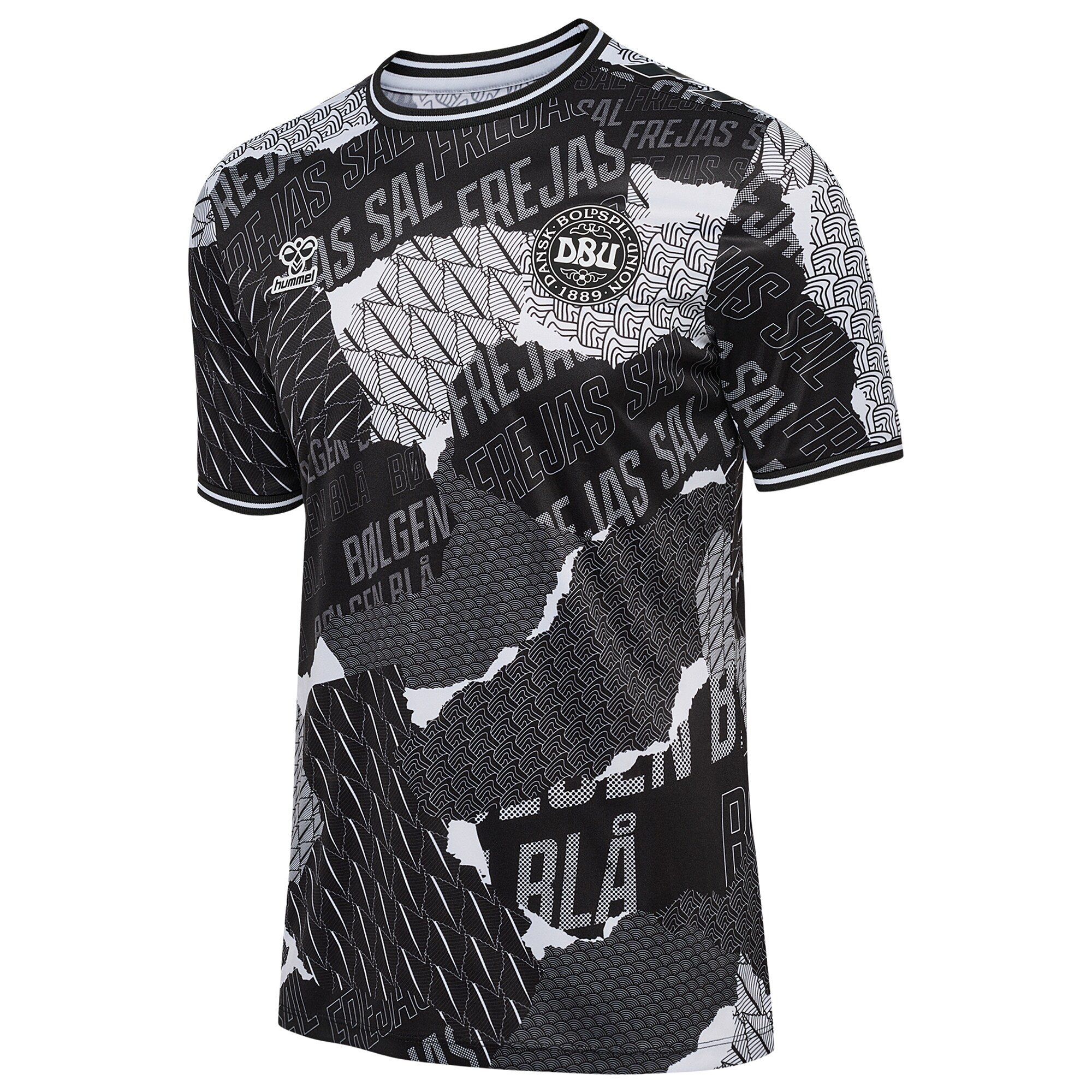 denmark national team 2024 pre-match top – black Collection – Brazil World Cup Jerseys and T-Shirts