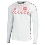 denmark national team fan raglan long sleeve t-shirt – white Collection – Brazil World Cup Jerseys and T-Shirts