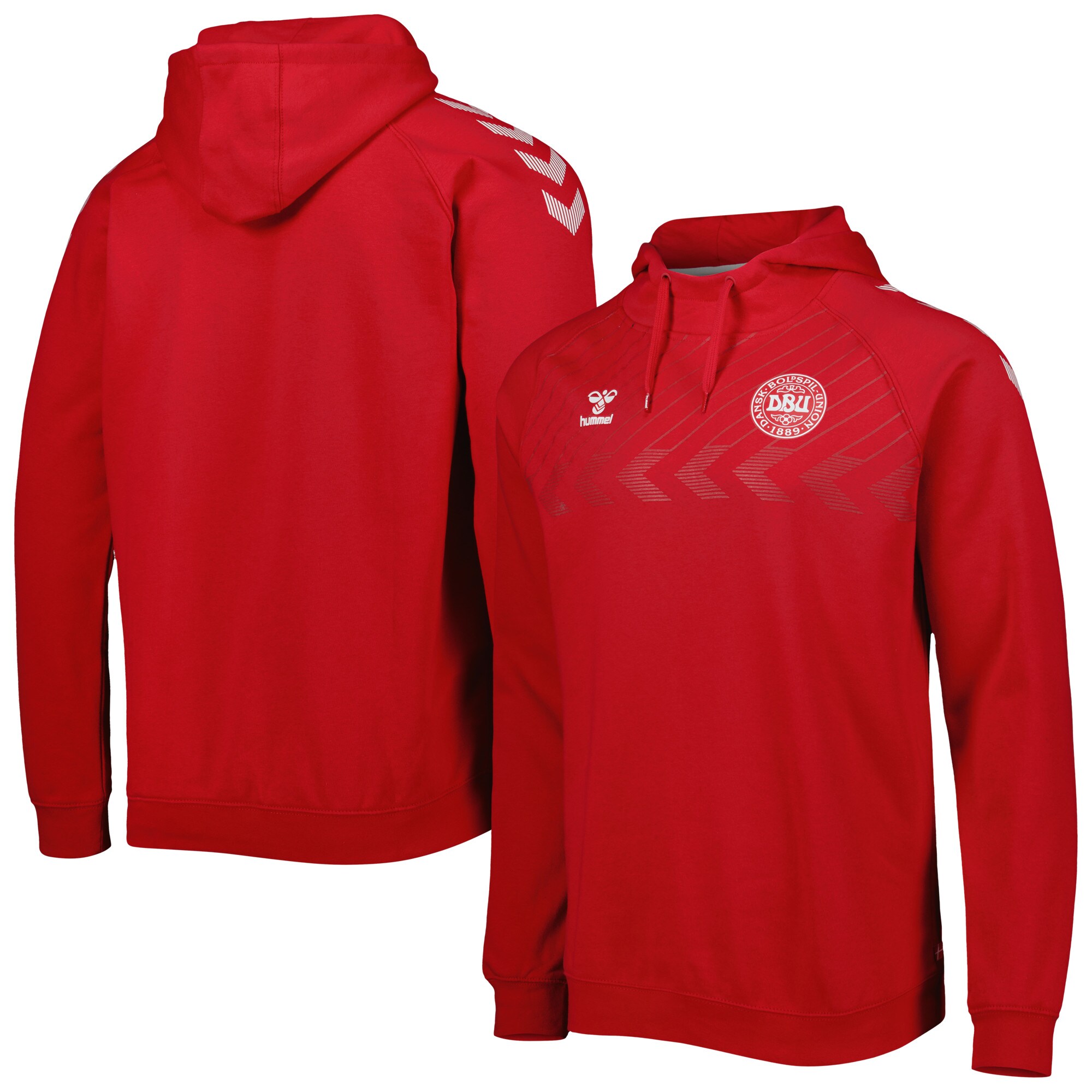 denmark national team fan raglan pullover hoodie – red Collection – Brazil World Cup Jerseys and T-Shirts