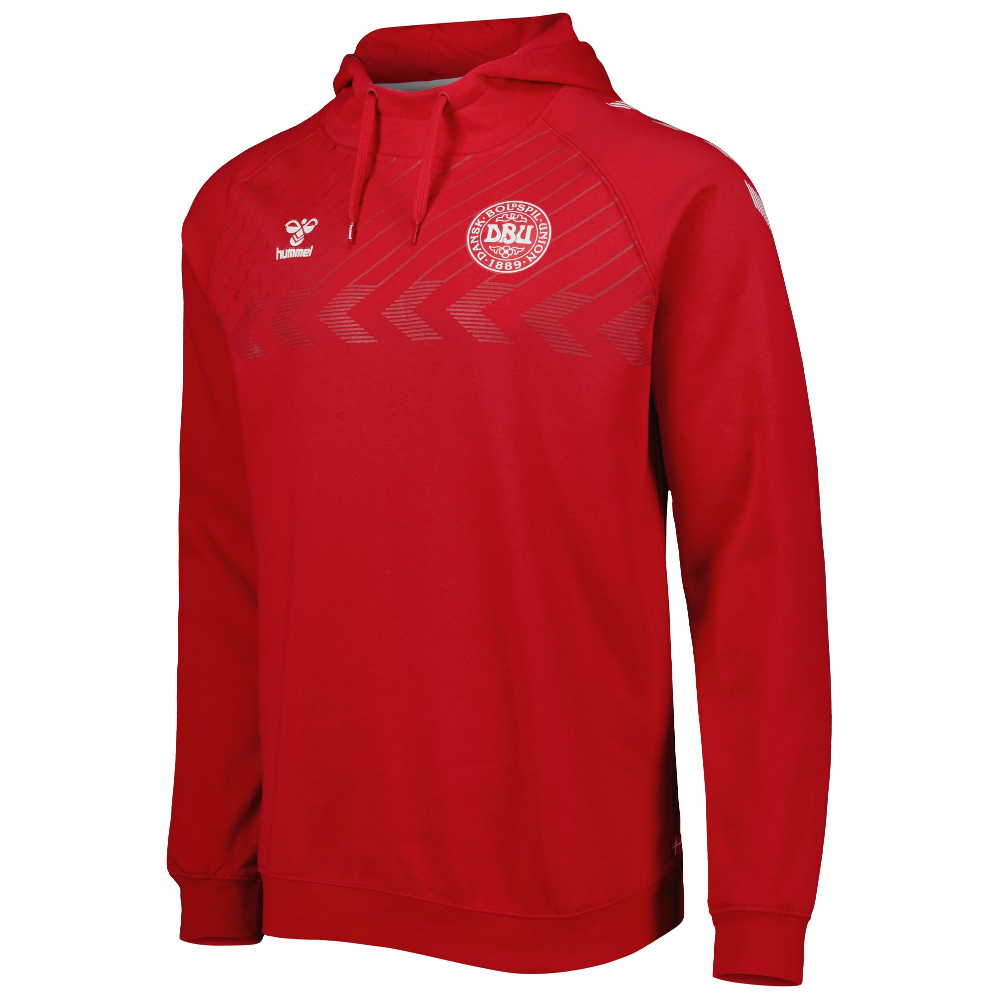 denmark national team fan raglan pullover hoodie – red Collection – Brazil World Cup Jerseys and T-Shirts