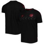 denmark national team fan raglan t-shirt – black Collection – Brazil World Cup Jerseys and T-Shirts