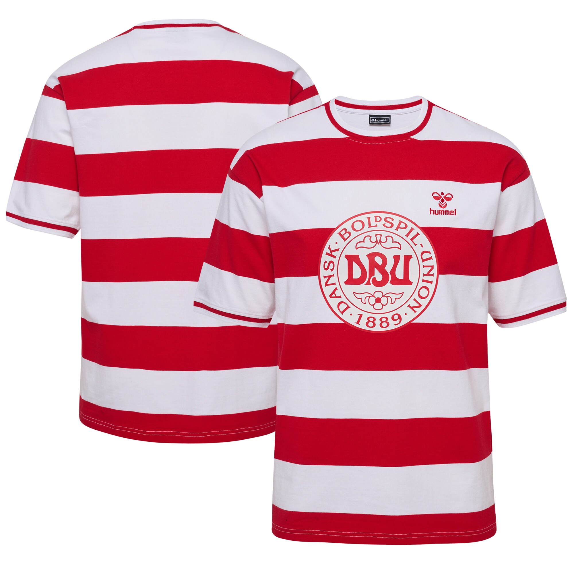 denmark national team striped t-shirt – red Collection – Brazil World Cup Jerseys and T-Shirts