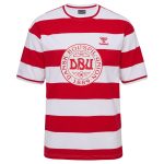 denmark national team striped t-shirt – red Collection – Brazil World Cup Jerseys and T-Shirts