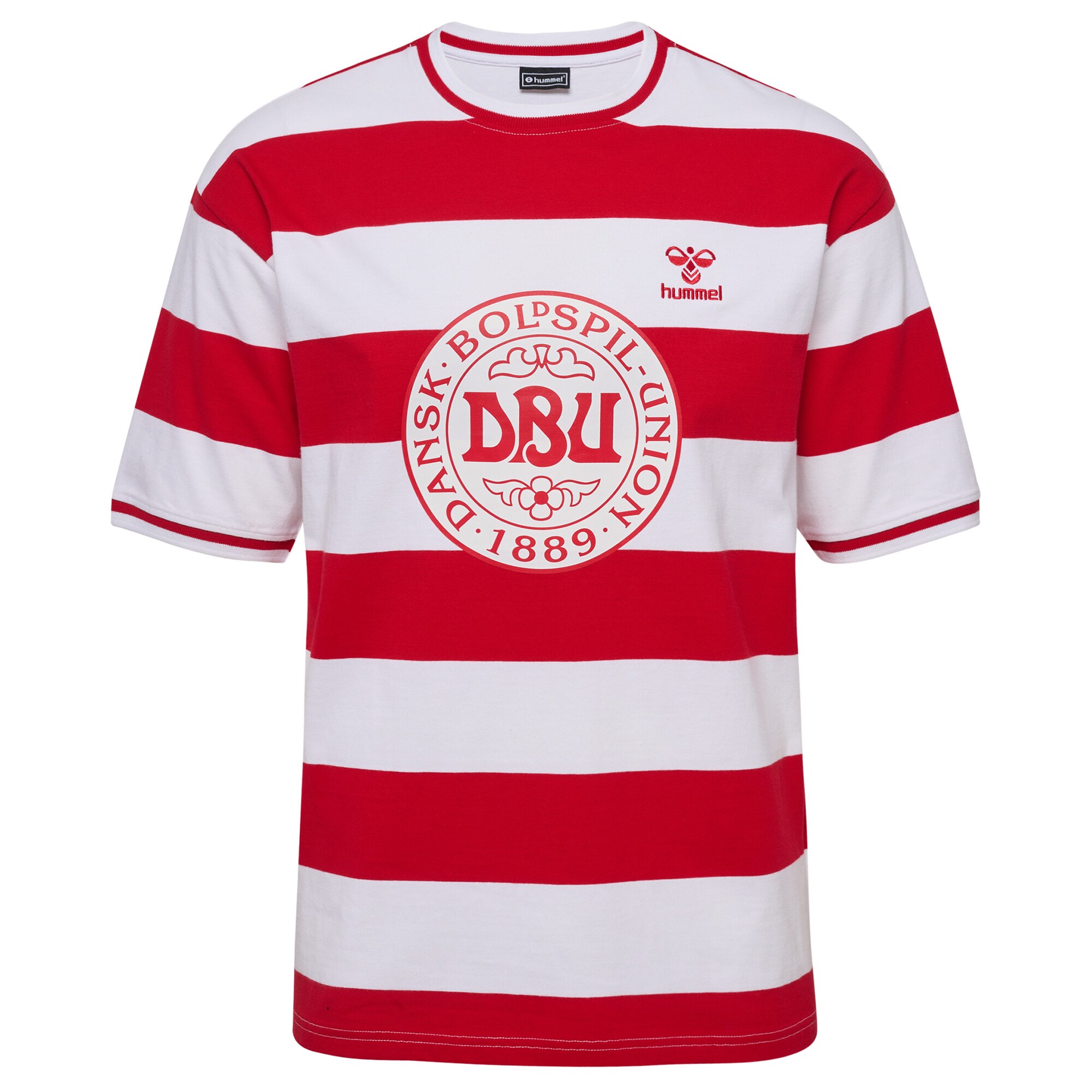 denmark national team striped t-shirt – red Collection – Brazil World Cup Jerseys and T-Shirts