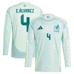 edson alvarez mexico national team adidas 2024 away replica player long sleeve jersey – green Collection – Brazil World Cup Jerseys and T-Shirts