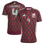 edson alvarez mexico national team adidas 2024 home replica player jersey – burgundy Collection – Brazil World Cup Jerseys and T-Shirts