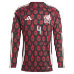 edson alvarez mexico national team adidas 2024 home replica player long sleeve jersey – burgundy Collection – Brazil World Cup Jerseys and T-Shirts
