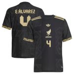 edson alvarez mexico national team adidas youth 2025 third authentic player jersey – black Collection – Brazil World Cup Jerseys and T-Shirts