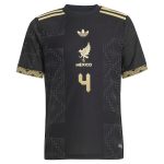 edson alvarez mexico national team adidas youth 2025 third authentic player jersey – black Collection – Brazil World Cup Jerseys and T-Shirts