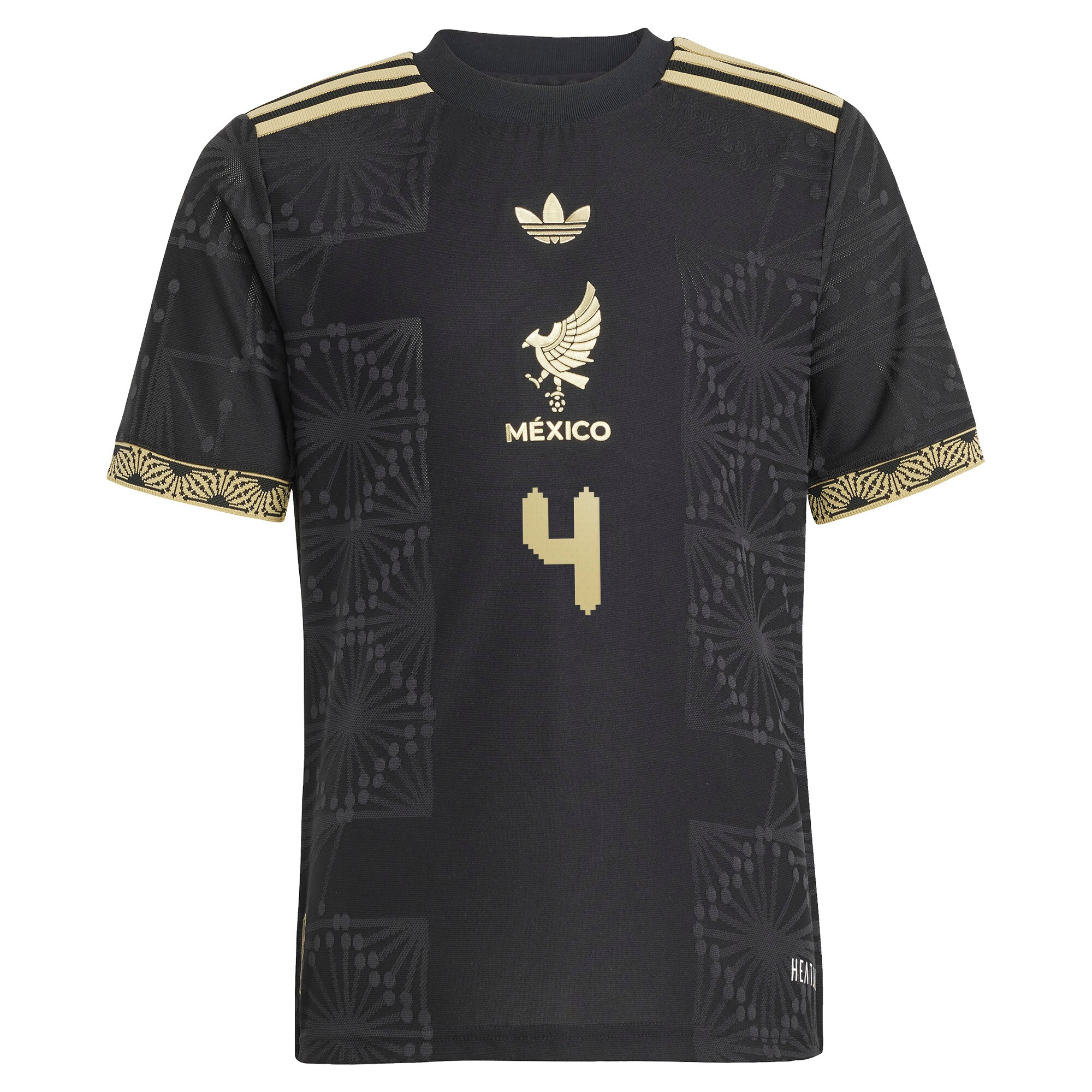 edson alvarez mexico national team adidas youth 2025 third authentic player jersey – black Collection – Brazil World Cup Jerseys and T-Shirts