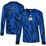 el salvador national team umbro 2023 replica long sleeve jersey – blue Collection – Brazil World Cup Jerseys and T-Shirts