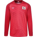 el salvador national team umbro 2023 replica long sleeve jersey – red Collection – Brazil World Cup Jerseys and T-Shirts