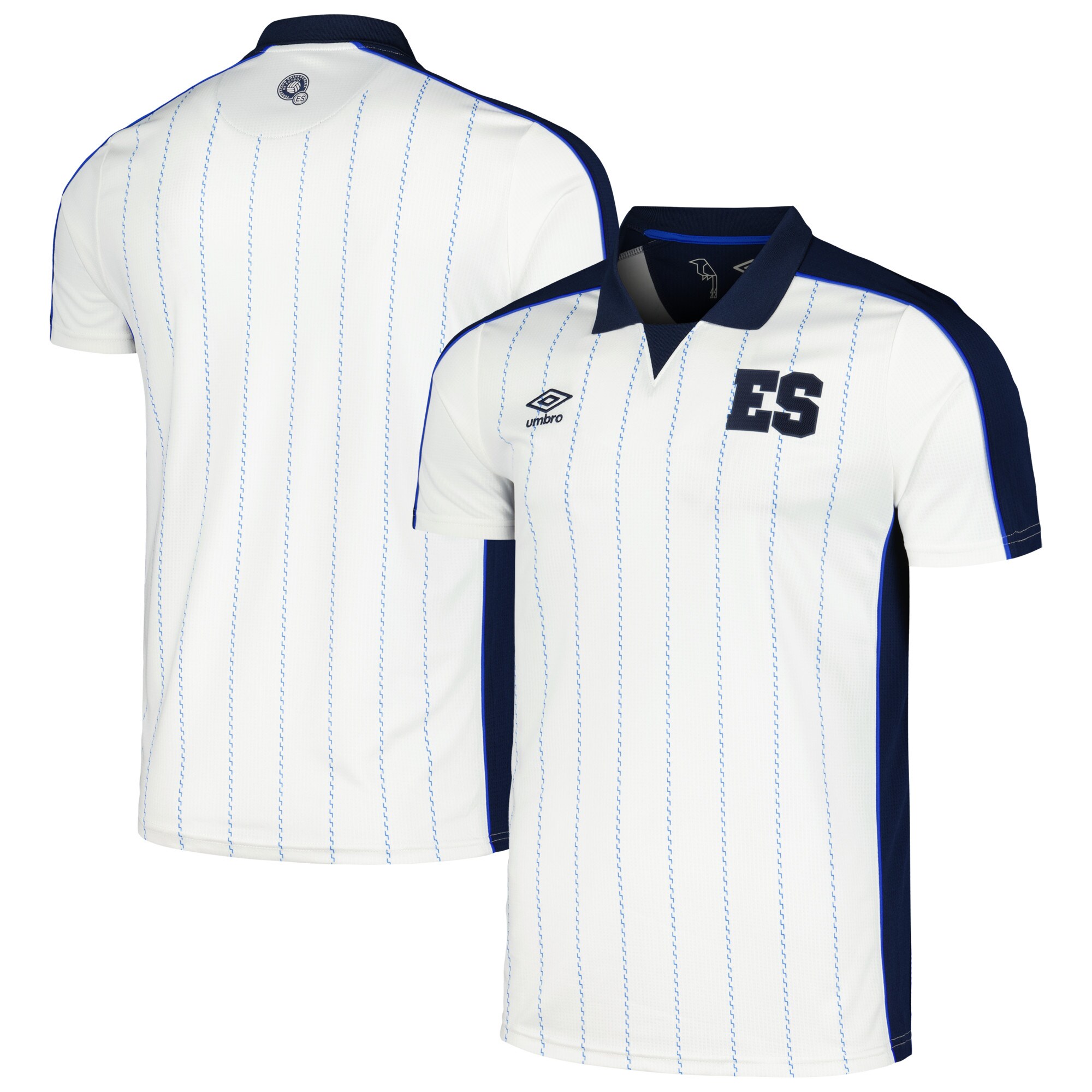el salvador national team umbro 2024 fourth replica jersey – white Collection – Brazil World Cup Jerseys and T-Shirts