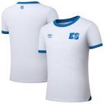 el salvador national team umbro 2025 away replica jersey – white Collection – Brazil World Cup Jerseys and T-Shirts