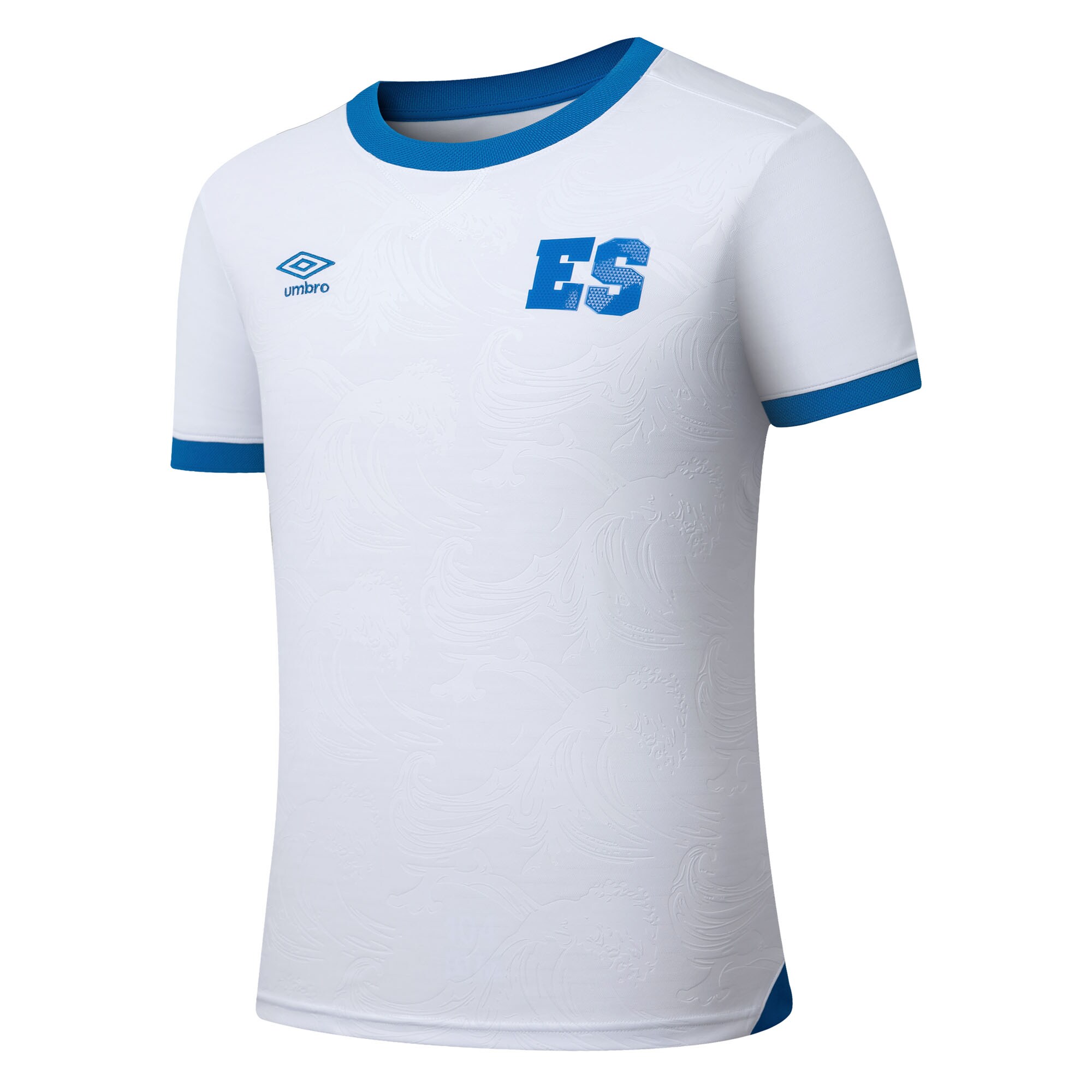 el salvador national team umbro 2025 away replica jersey – white Collection – Brazil World Cup Jerseys and T-Shirts