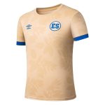 el salvador national team umbro 2025 pre-match jersey – tan Collection – Brazil World Cup Jerseys and T-Shirts