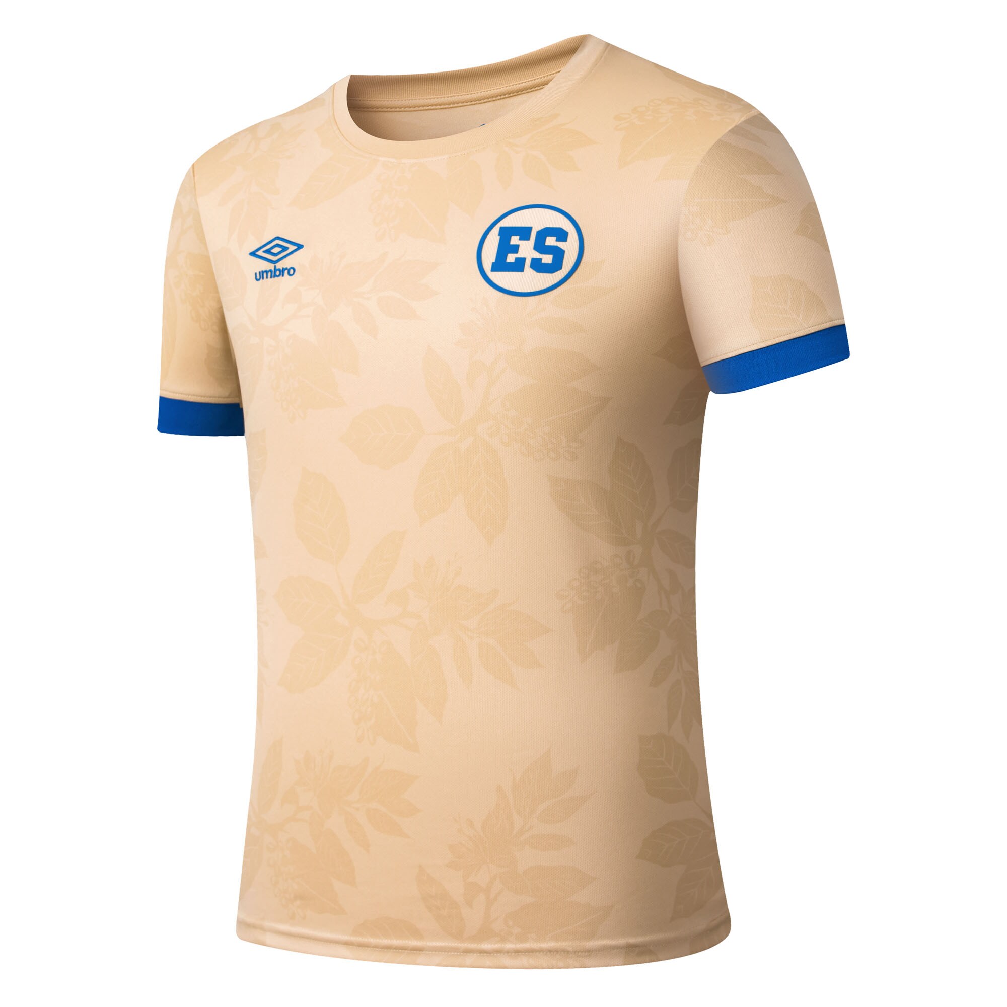 el salvador national team umbro 2025 pre-match jersey – tan Collection – Brazil World Cup Jerseys and T-Shirts