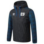 el salvador national team umbro full-zip hooded rain jacket – black Collection – Brazil World Cup Jerseys and T-Shirts