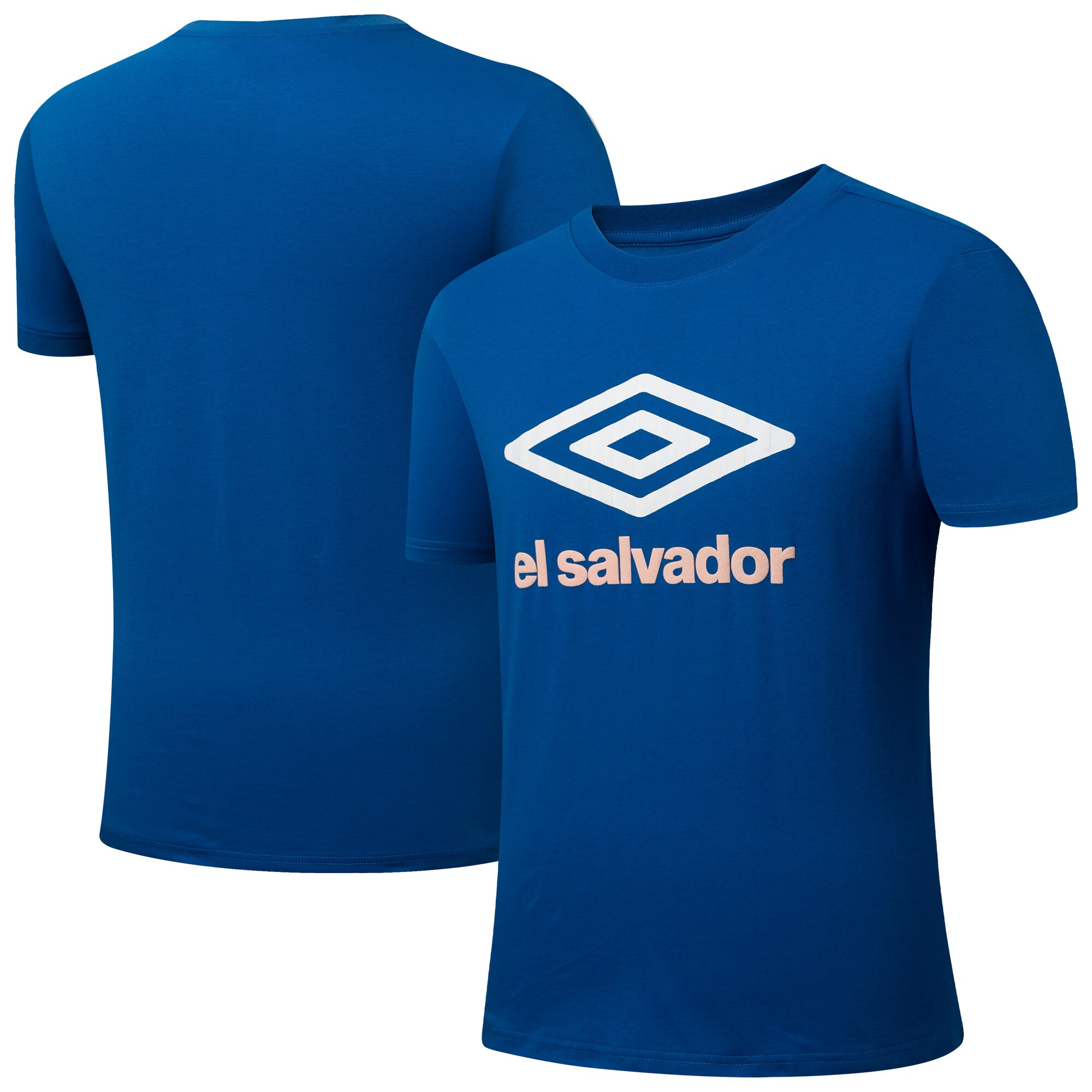 el salvador national team umbro graphic t-shirt blue Collection – Brazil World Cup Jerseys and T-Shirts
